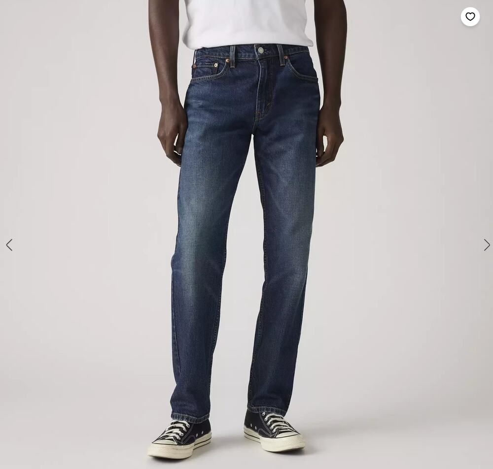 Levi’s 502 Taper Jeans Men’s 32x34 Dark Wash Stretch Denim W32 L34 Modern Fit